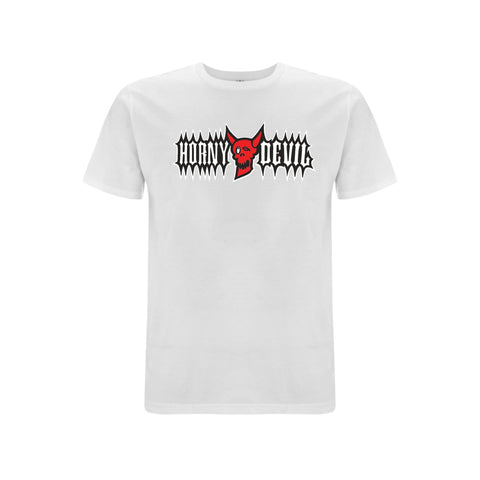 BTKA HORNY DEVIL FRONT PRINT LOGO T-SHIRT – Rave inspired 90s streetwear, retro fashion from Have a nice day london store 