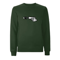 BTKA Pistol Front Print Sweatshirt – Rave inspired 90s streetwear, retro fashion from Have a nice day london store 