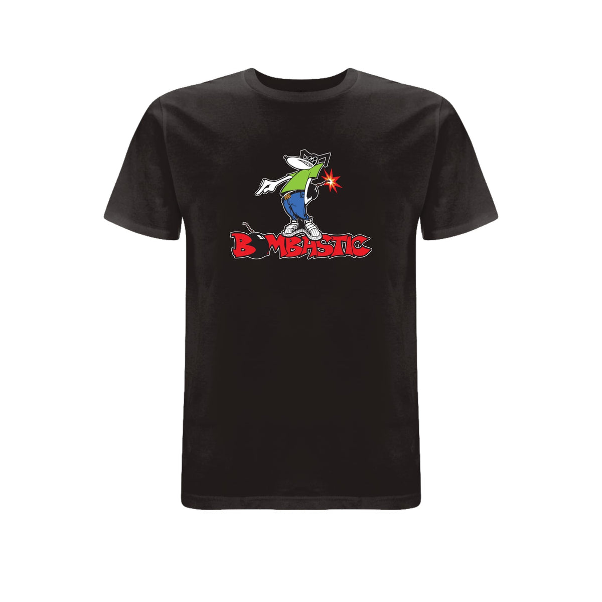 Funky Dog Bombastic Tee – Rave inspired 90s streetwear, retro fashion from Have a nice day london store 