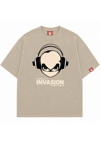 House of Apollo Invasion Planet Earth  Oversized T-shirt WORLD CLASS