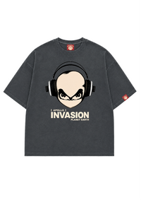 House of Apollo Invasion Planet Earth  Oversized T-shirt WORLD CLASS