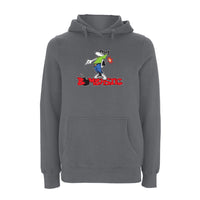 Funky dog BOMBASTIC  Logo Hoodie – Rave inspired 90s streetwear, retro fashion from Have a nice day london store 