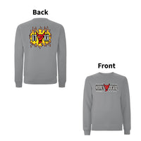 BTKA Horny Devil Front & Back Print Sweatshirt – Rave inspired 90s streetwear, retro fashion from Have a nice day london store 