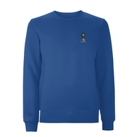 Dready Walking Man Embroidered Sweatshirt – Rave inspired 90s streetwear, retro fashion from Have a nice day london store 