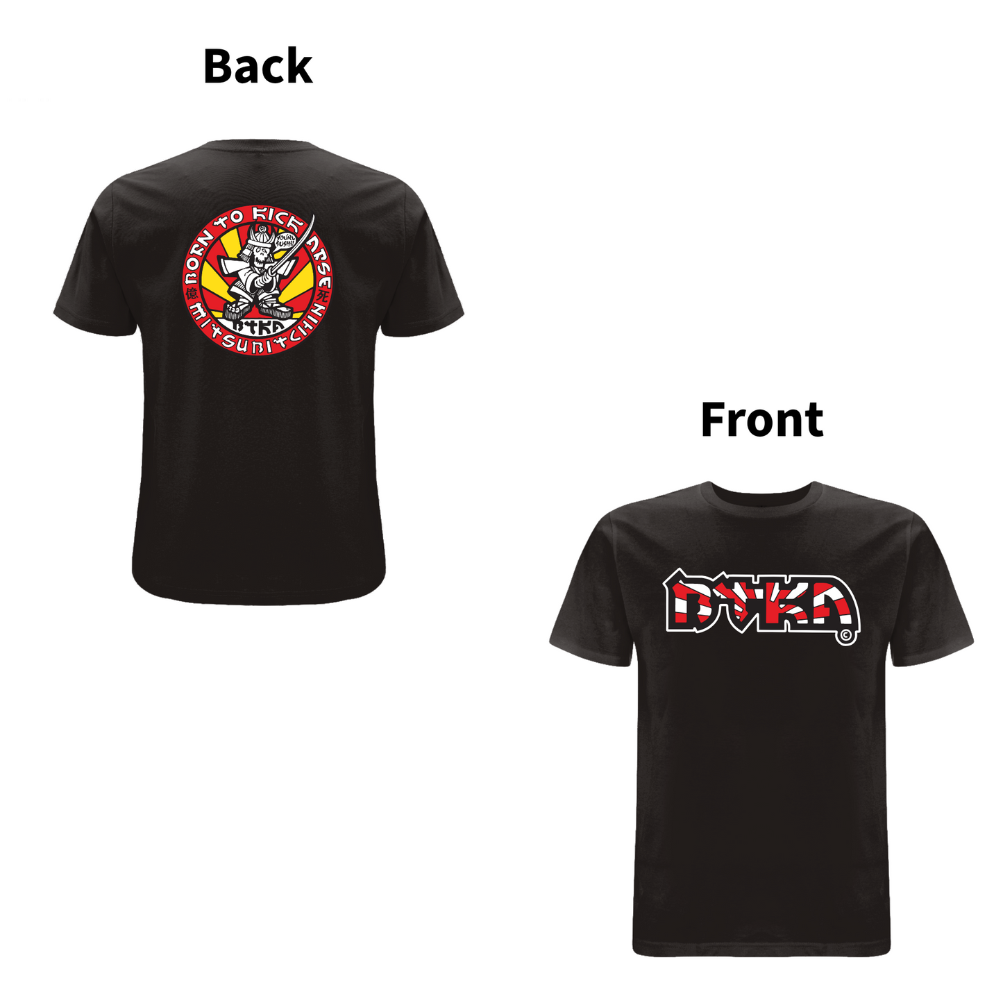 BTKA - SUSHI Front and Back Print T-shirt