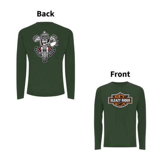 BTKA - SLEAZY RIDER Front and Back Print Long Sleeve