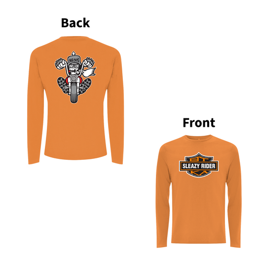 BTKA - SLEAZY RIDER Front and Back Print Long Sleeve