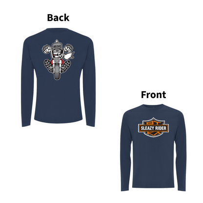 BTKA - SLEAZY RIDER Front and Back Print Long Sleeve