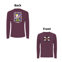 BTKA - PUNK ROCKS 90's Classic Front and Back Print Logo Longsleeve T-shirt – Rave inspired 90s streetwear, retro fashion from Have a nice day london store 