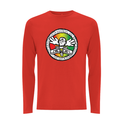 BTKA - COOL AND IRIE Large Front Print Longsleeve