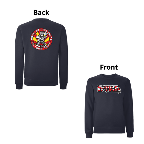 BTKA - SUSHI Front & Back Print Sweatshirt – Rave inspired 90s streetwear, retro fashion from Have a nice day london store 
