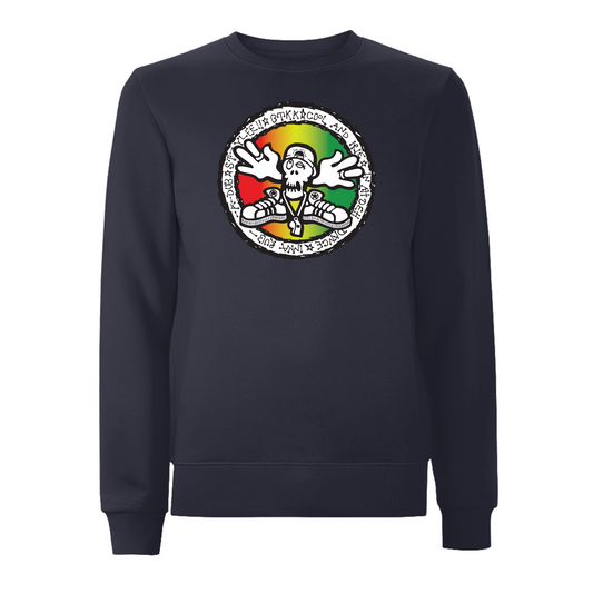 BTKA - COOL and IRIE Large Front Print Sweatshirt