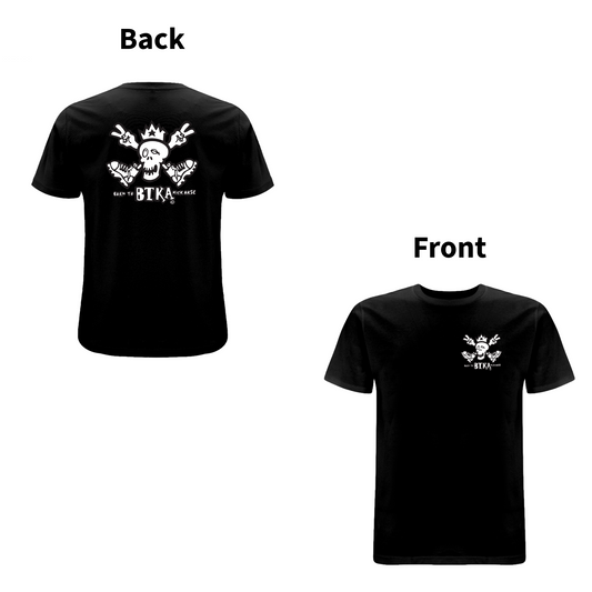 BTKA CLASSIC BACK AND FRONT LOGO-SHORT SLEEVE T-SHIRT - A HAVE A NICE DAY BRAND