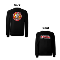 BTKA - SUSHI Front & Back Print Sweatshirt – Rave inspired 90s streetwear, retro fashion from Have a nice day london store 