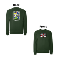 BTKA - PUNK ROCKS 90's Classic Front & Back Print Logo Sweatshirt – Rave inspired 90s streetwear, retro fashion from Have a nice day london store 