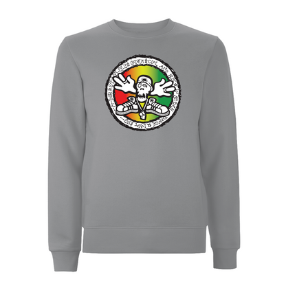 BTKA - COOL and IRIE Large Front Print Sweatshirt