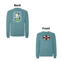 BTKA - PUNK ROCKS 90's Classic Front & Back Print Logo Sweatshirt – Rave inspired 90s streetwear, retro fashion from Have a nice day london store 
