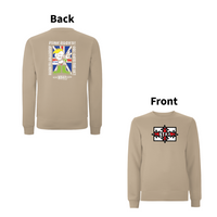 BTKA - PUNK ROCKS 90's Classic Front & Back Print Logo Sweatshirt – Rave inspired 90s streetwear, retro fashion from Have a nice day london store 