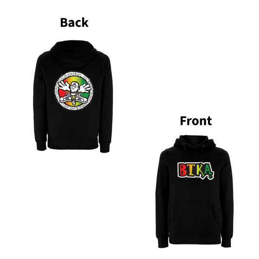 BTKA - COOL and IRIE Front and Back Print Hoodie