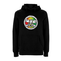 BTKA - COOL and IRIE Large Front Print Hoodie – Rave inspired 90s streetwear, retro fashion from Have a nice day london store 