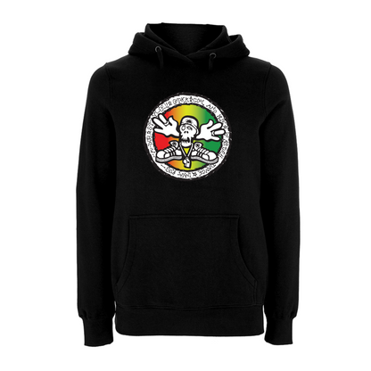 BTKA - COOL and IRIE Large Front Print Hoodie