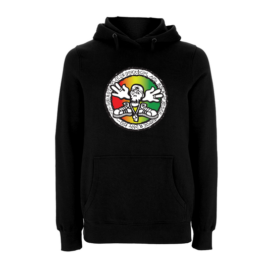 BTKA - COOL and IRIE Large Front Print Hoodie