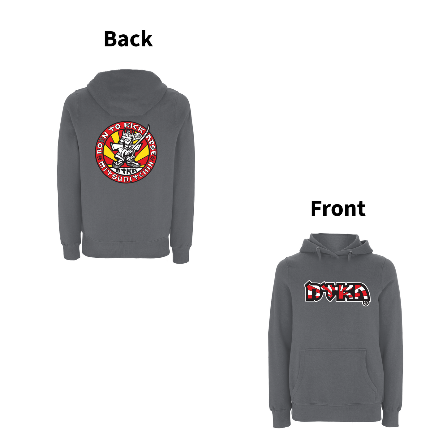 BTKA - SUSHI Front and Back Print Hoodie