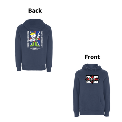 BTKA - PUNK ROCKS 90's Classic Front & Back Print Logo Hoodie