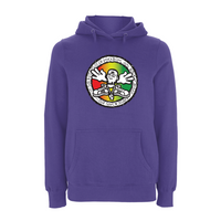 BTKA - COOL and IRIE Large Front Print Hoodie – Rave inspired 90s streetwear, retro fashion from Have a nice day london store 