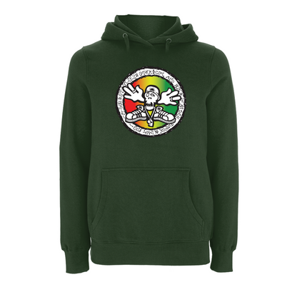 BTKA - COOL and IRIE Large Front Print Hoodie
