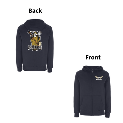 BTKA - Fear THE REAPER  Front & Back Print Zip Hood