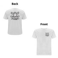 BTKA CLASSIC BACK AND FRONT LOGO-SHORT SLEEVE T-SHIRT - A HAVE A NICE DAY BRAND – Rave inspired 90s streetwear, retro fashion from Have a nice day london store 