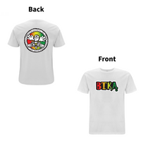 BTKA - COOL and IRIE Logo Front and Back Print T-Shirt – Rave inspired 90s streetwear, retro fashion from Have a nice day london store 