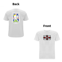 BTKA - PUNK ROCKS 90's Classic  Front & Back Print Logo T-shirt – Rave inspired 90s streetwear, retro fashion from Have a nice day london store 