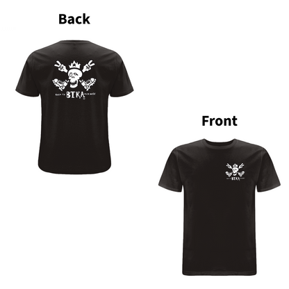 BTKA CLASSIC BACK AND FRONT LOGO-SHORT SLEEVE T-SHIRT - A HAVE A NICE DAY BRAND