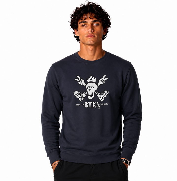 BTKA - CLASSIC Front Print Sweatshirt