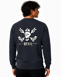 BTKA - CLASSIC  LOGO Front & Back Print Sweatshirt