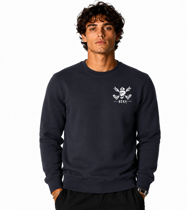 BTKA - CLASSIC  LOGO Front & Back Print Sweatshirt