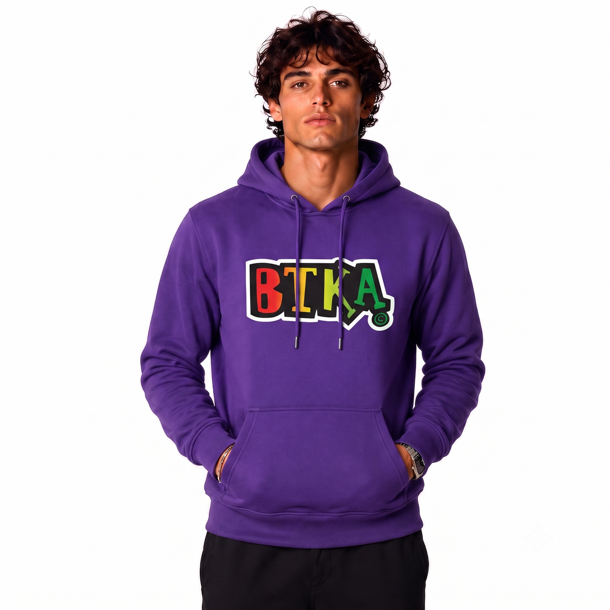 BTKA - COOL and IRIE Front and Back Print Hoodie