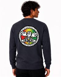 BTKA - COOL and IRIE Front and Back Print Sweatshirt