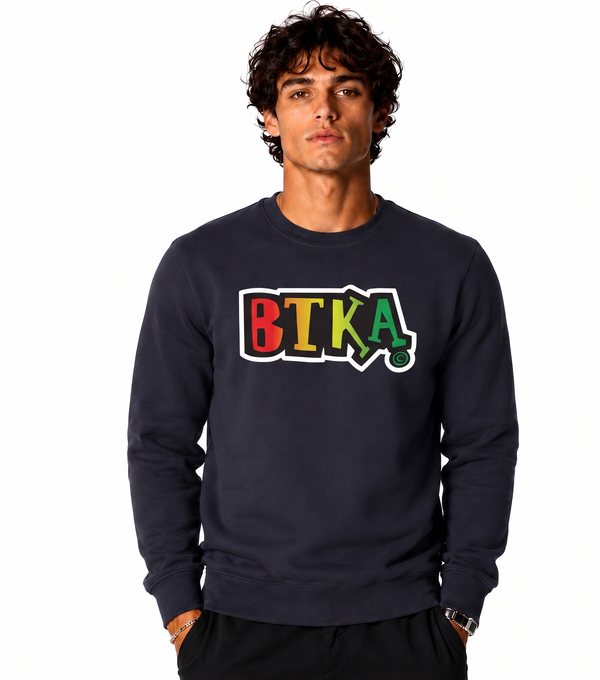 BTKA - COOL and IRIE Front and Back Print Sweatshirt