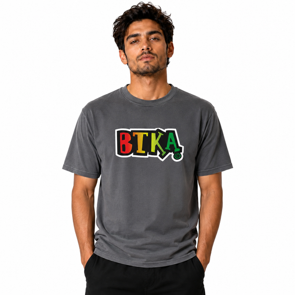 BTKA - COOL and IRIE Logo Front and Back Print T-Shirt