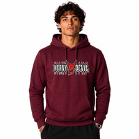 BTKA -  HORNY DEVIL Front & Back print Hoodie