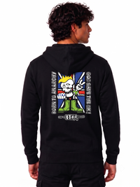 BTKA - PUNK ROCKS 90's Classic Front & Back Print Logo Hoodie