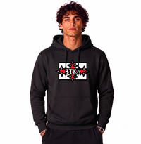 BTKA - PUNK ROCKS 90's Classic Front & Back Print Logo Hoodie