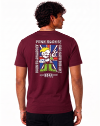 BTKA - PUNK ROCKS 90's Classic  Front & Back Print Logo T-shirt