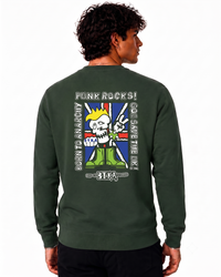 BTKA - PUNK ROCKS 90's Classic Front and Back Print Logo Longsleeve T-shirt