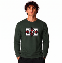BTKA - PUNK ROCKS 90's Classic Front and Back Print Logo Longsleeve T-shirt