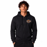BTKA -  SLEAZY RIDER Front and Back Print Zip Hood