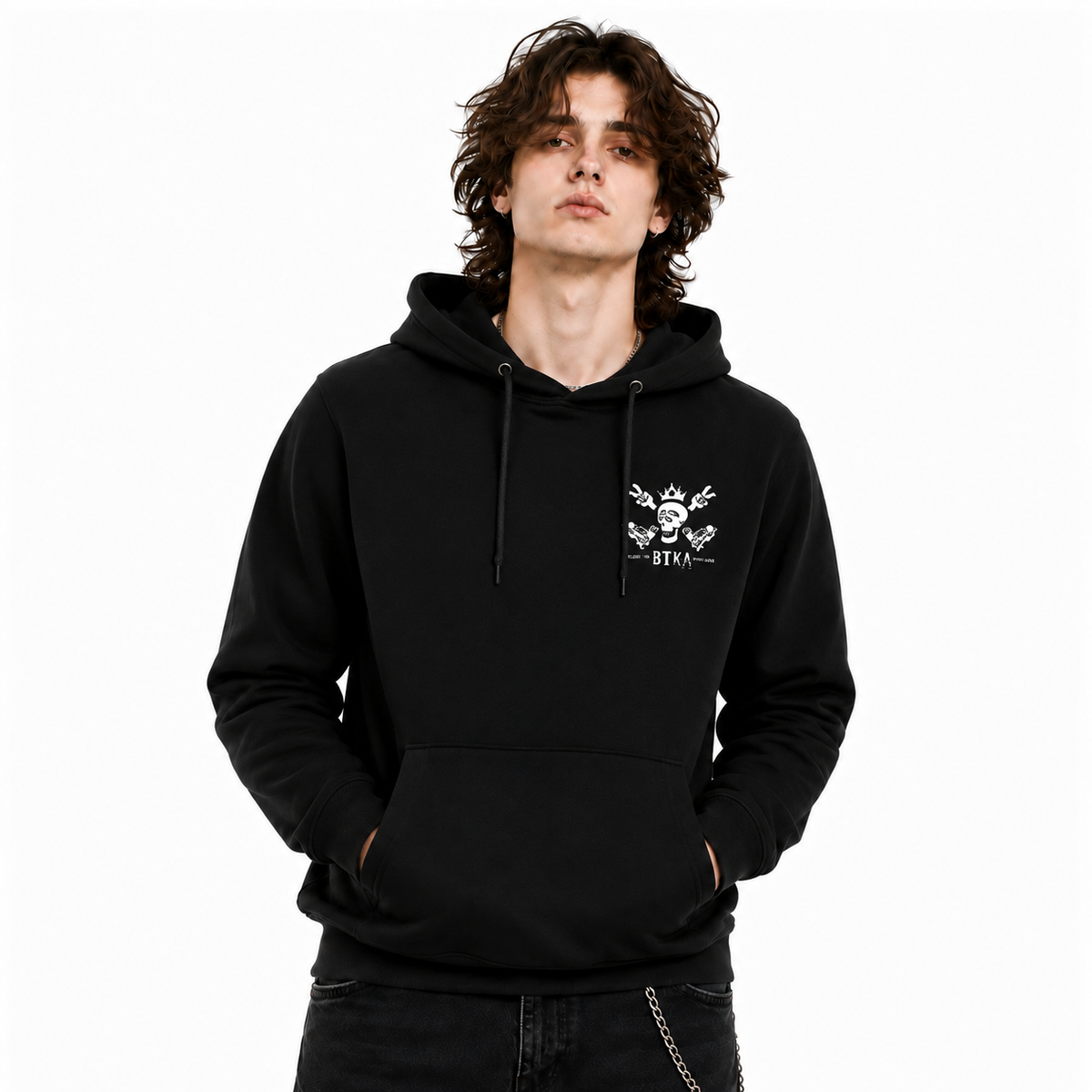 BTKA Classic Logo Front and Back Print Hood